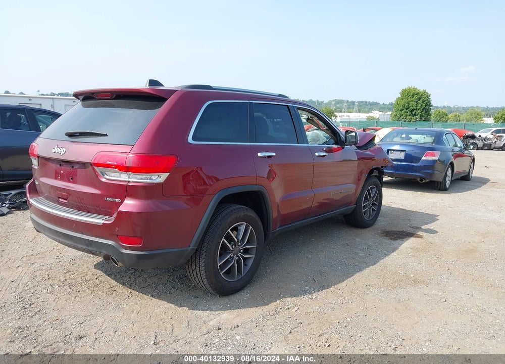 2019 JEEP GRAND CHEROKEE LIMITED 4X4 VIN: 1C4RJFBG8KC814450
