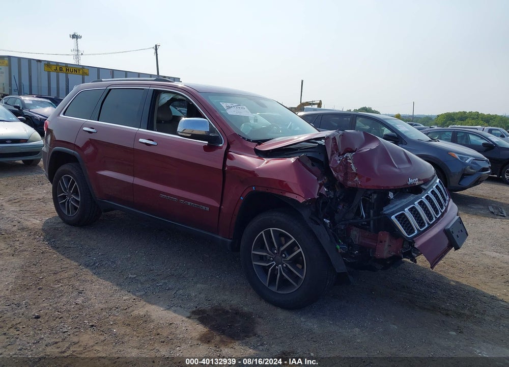 2019 JEEP GRAND CHEROKEE LIMITED 4X4 VIN: 1C4RJFBG8KC814450