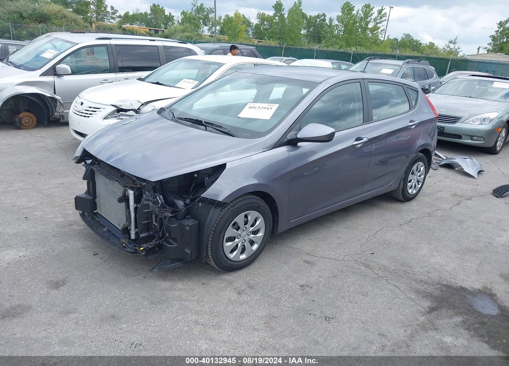 2016 HYUNDAI ACCENT SE VIN: KMHCT5AE5GU264924