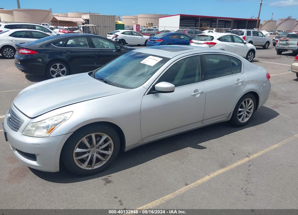 2009 INFINITI G37 JOURNEY VIN: JNKCV61E09M300525