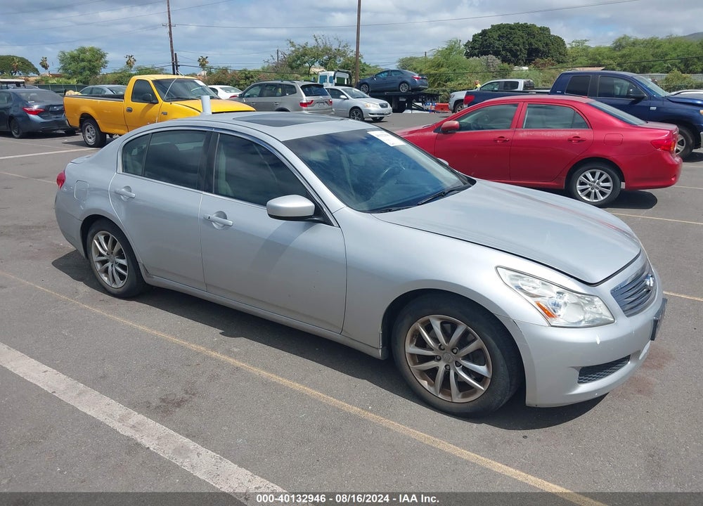 2009 INFINITI G37 JOURNEY VIN: JNKCV61E09M300525