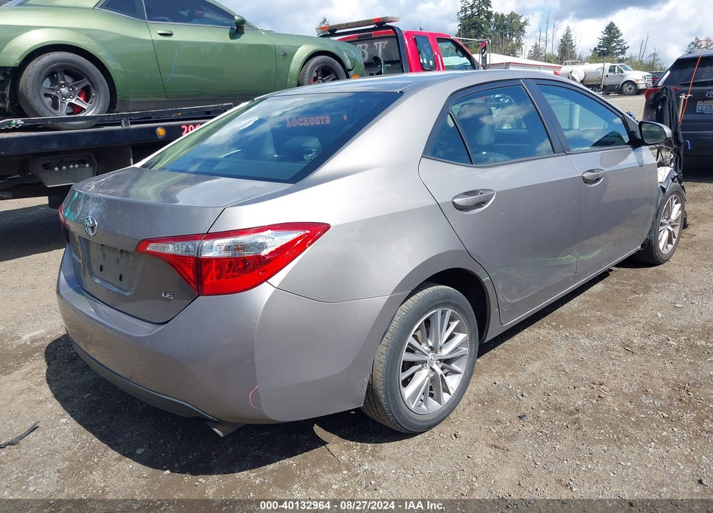 2014 TOYOTA COROLLA LE PLUS VIN: 2T1BURHE6EC072142