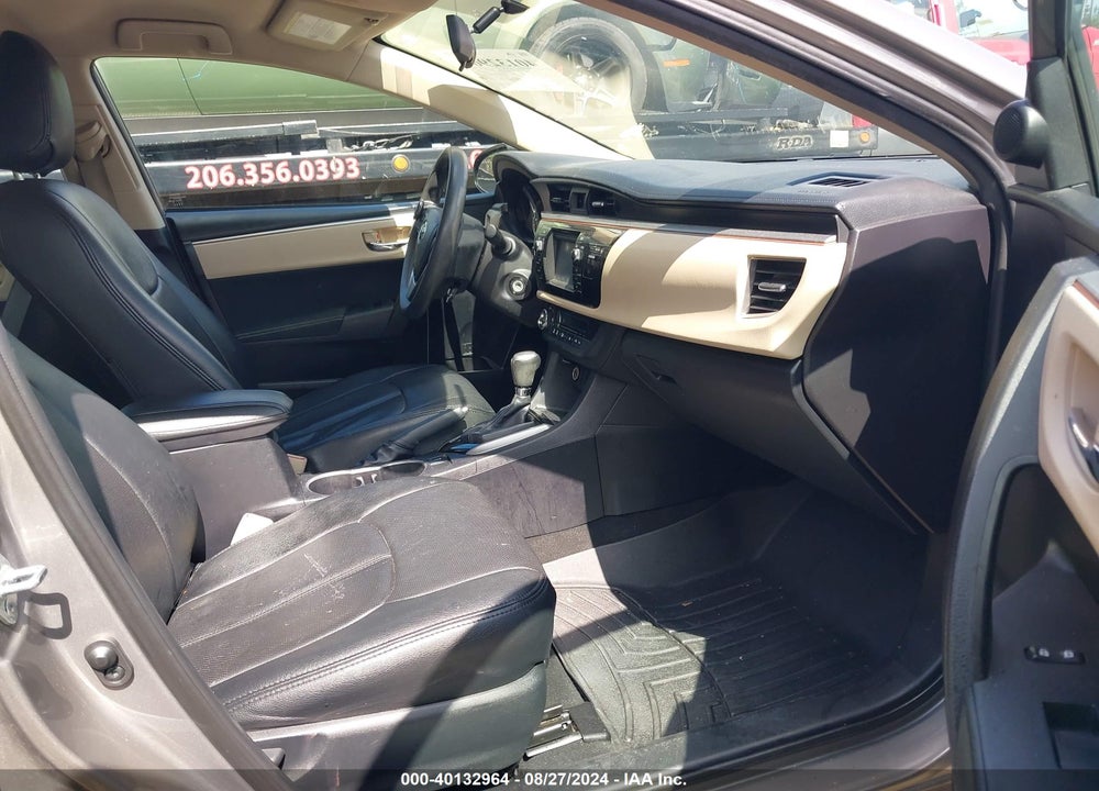 2014 TOYOTA COROLLA LE PLUS VIN: 2T1BURHE6EC072142