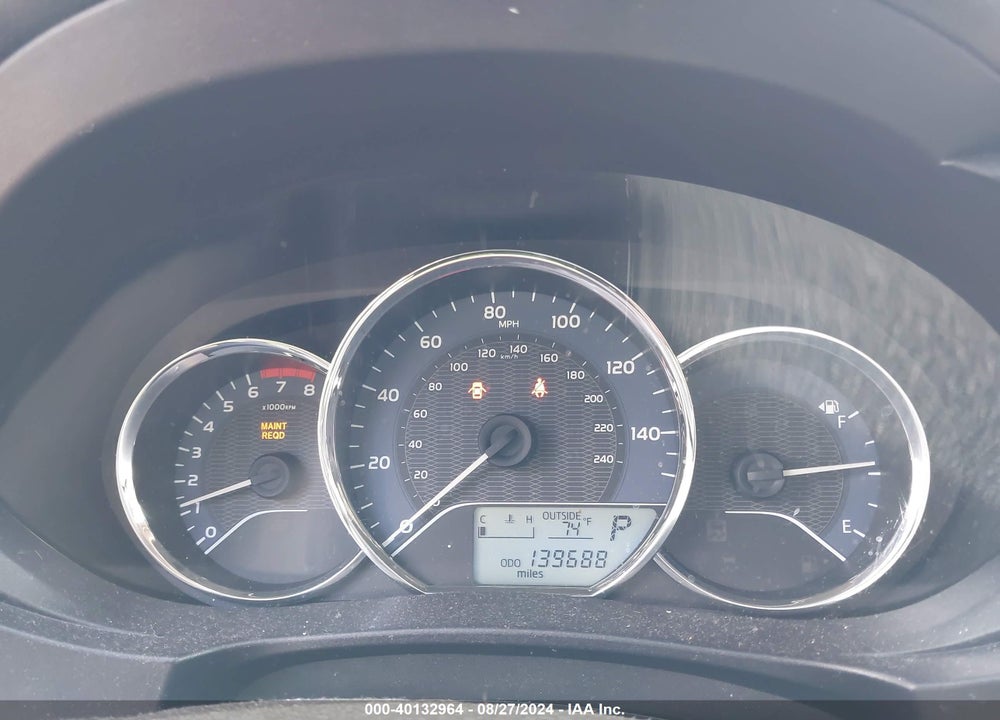 2014 TOYOTA COROLLA LE PLUS VIN: 2T1BURHE6EC072142