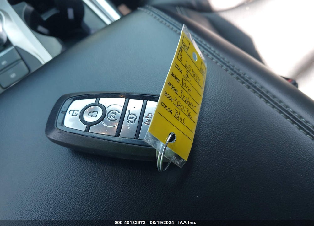 2020 FORD EXPLORER ST VIN: 1FM5K8GC4LGD20136