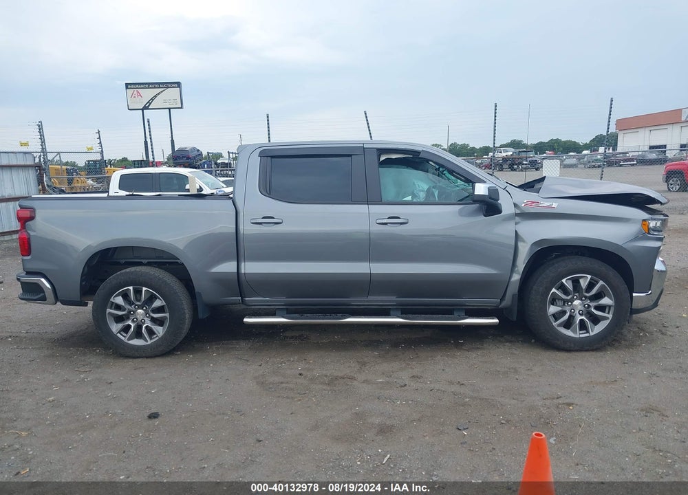 2021 CHEVROLET SILVERADO 1500 4WD SHORT BED LT VIN: 1GCUYDED2MZ396933