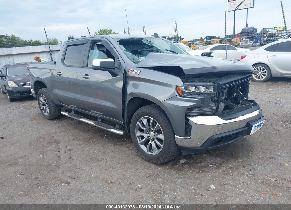2021 CHEVROLET SILVERADO 1500 4WD SHORT BED LT VIN: 1GCUYDED2MZ396933