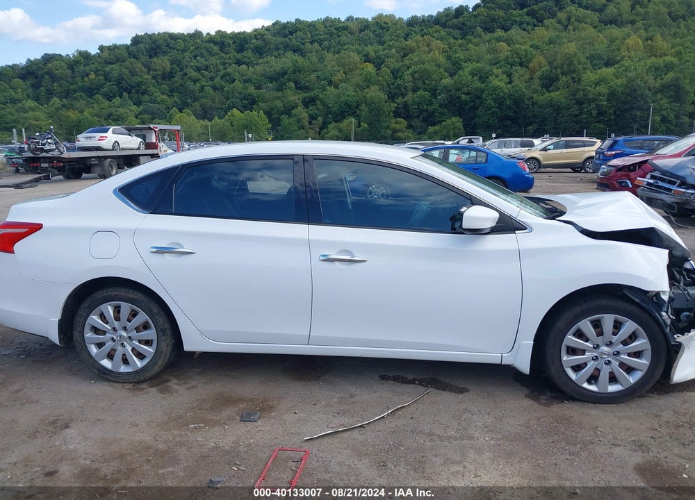 2018 NISSAN SENTRA S VIN: 3N1AB7AP7JY334314