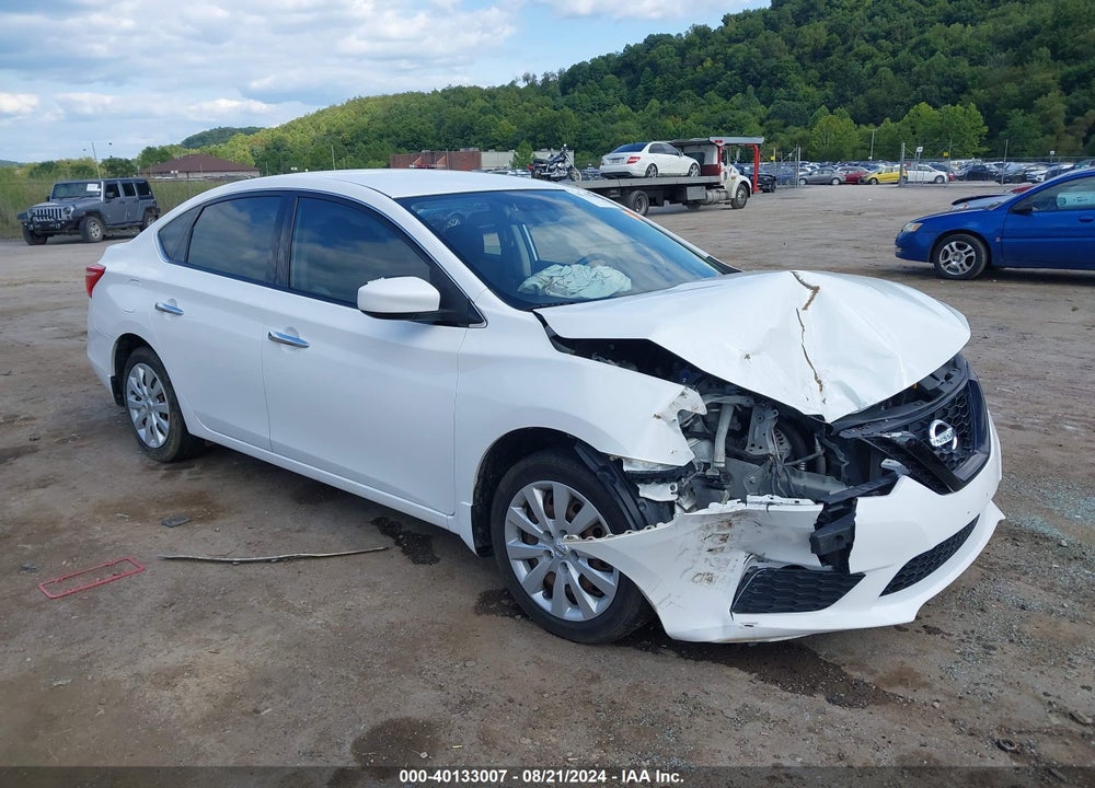2018 NISSAN SENTRA S VIN: 3N1AB7AP7JY334314