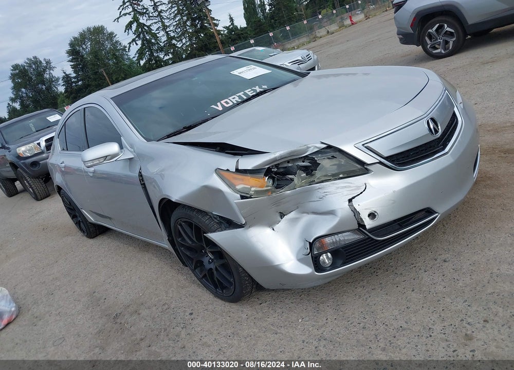 2012 ACURA TL 3.5 VIN: 19UUA8F24CA022217