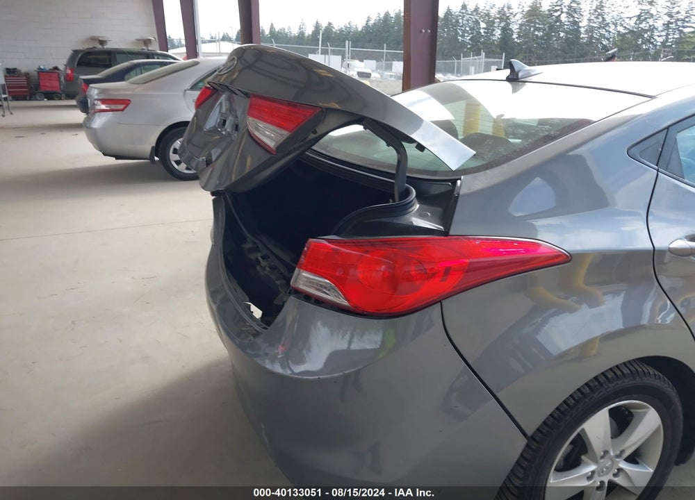 2013 HYUNDAI ELANTRA GLS VIN: 5NPDH4AE9DH317831