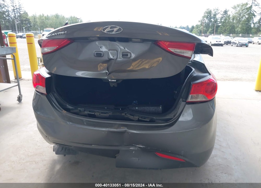 2013 HYUNDAI ELANTRA GLS VIN: 5NPDH4AE9DH317831