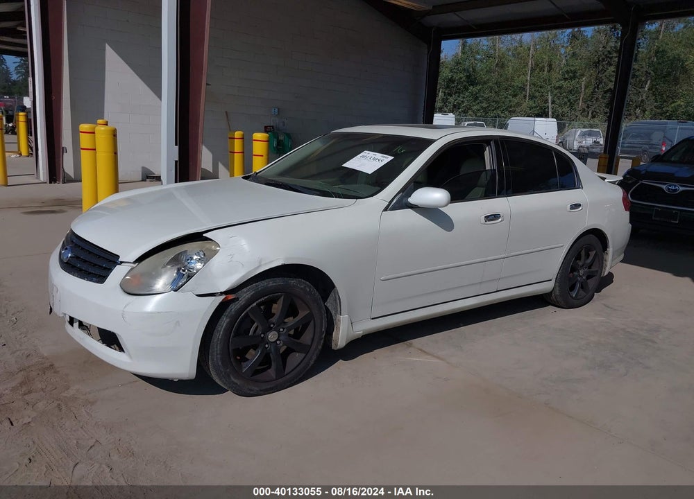 2006 INFINITI G35X VIN: JNKCV51F86M613661