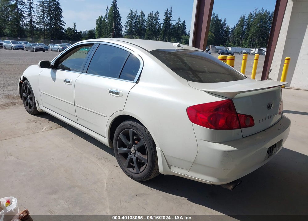 2006 INFINITI G35X VIN: JNKCV51F86M613661