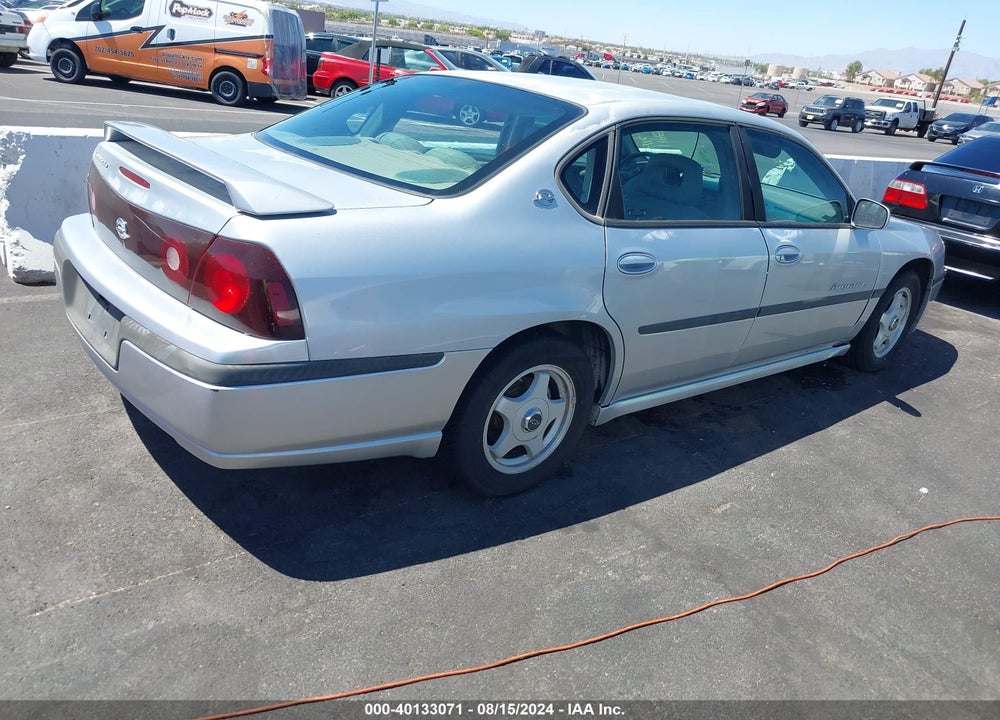 2002 CHEVROLET IMPALA LS VIN: 2G1WH55K629358795
