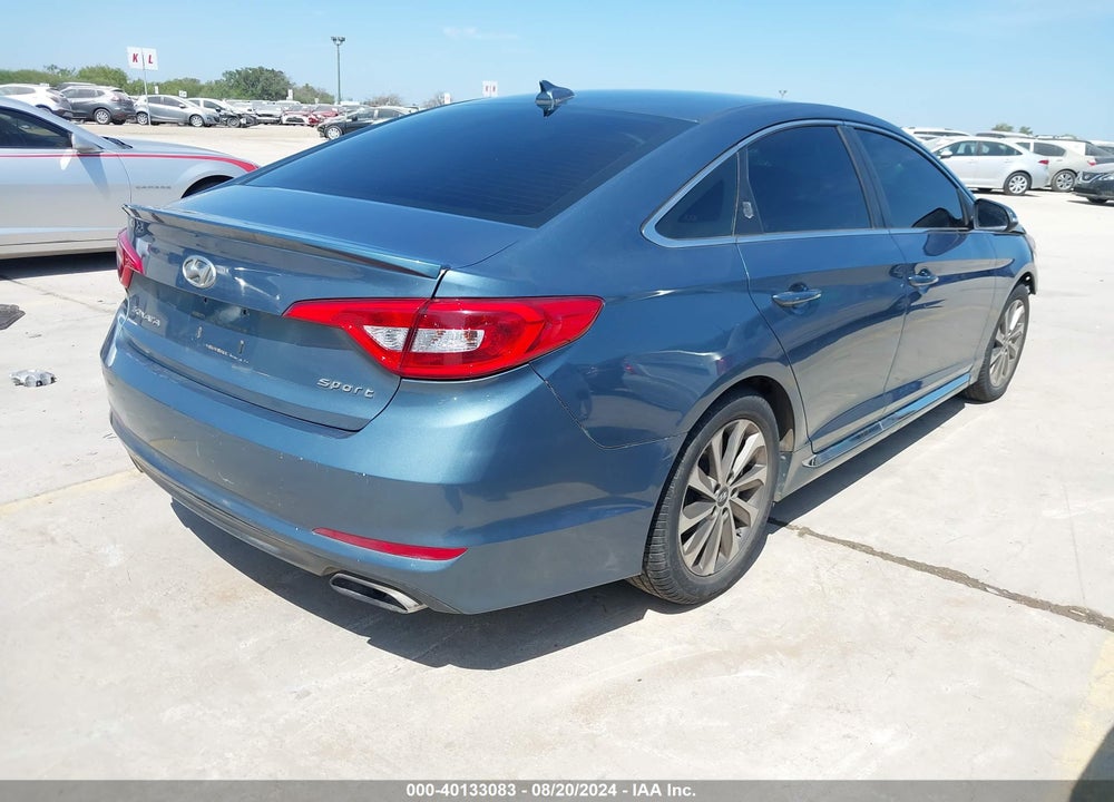 2016 HYUNDAI SONATA SPORT VIN: 5NPE34AF3GH434790