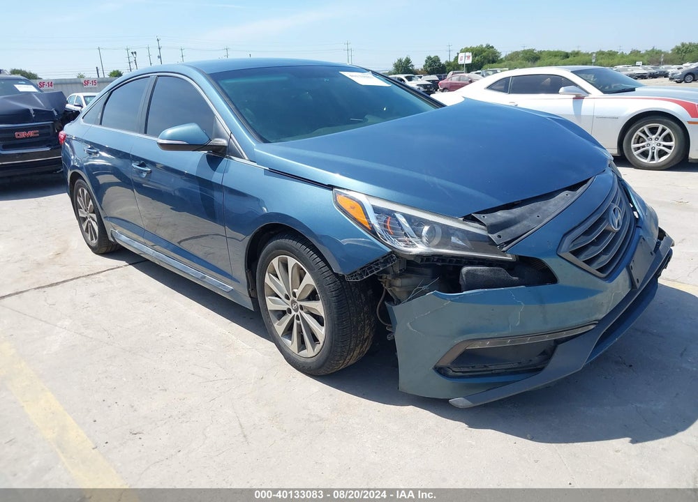 2016 HYUNDAI SONATA SPORT VIN: 5NPE34AF3GH434790