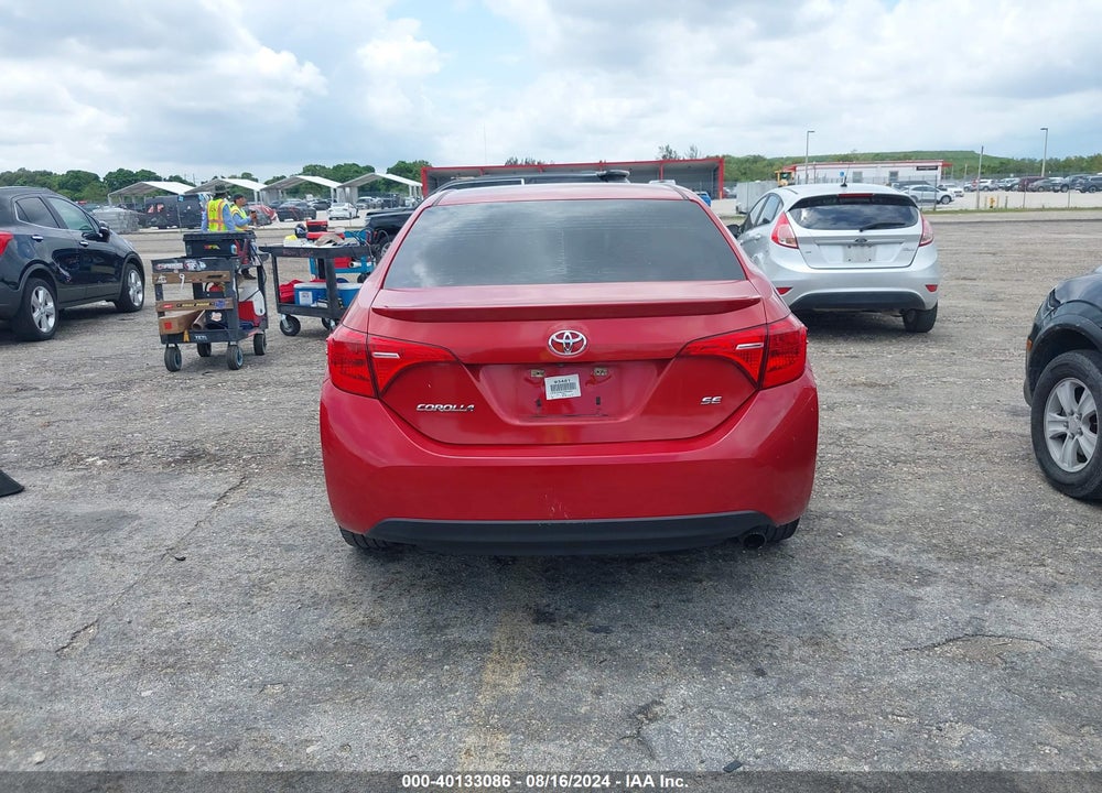 2017 TOYOTA COROLLA SE VIN: 5YFBURHE2HP650953
