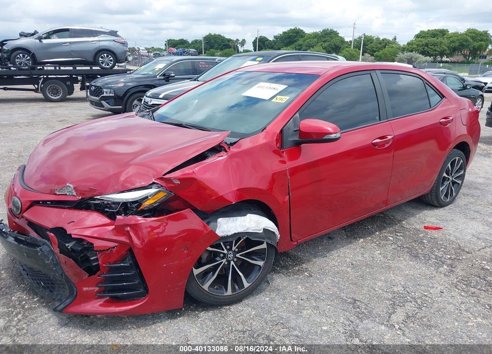 2017 TOYOTA COROLLA SE VIN: 5YFBURHE2HP650953