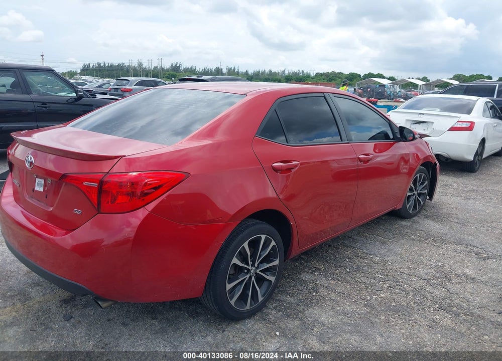 2017 TOYOTA COROLLA SE VIN: 5YFBURHE2HP650953