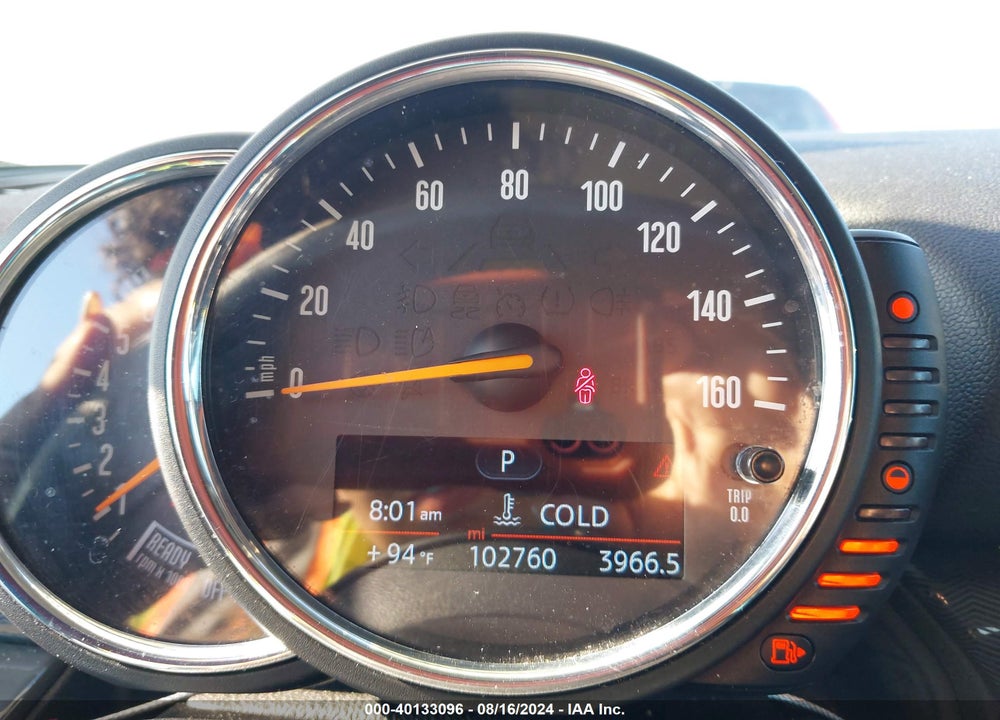 2016 MINI CLUBMAN COOPER VIN: WMWLN5C52G2E30761