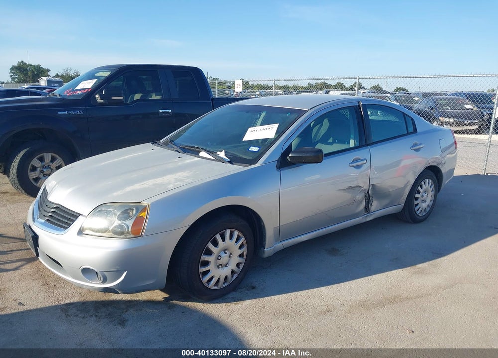 2007 MITSUBISHI GALANT ES/SE VIN: 4A3AB36F97E025792