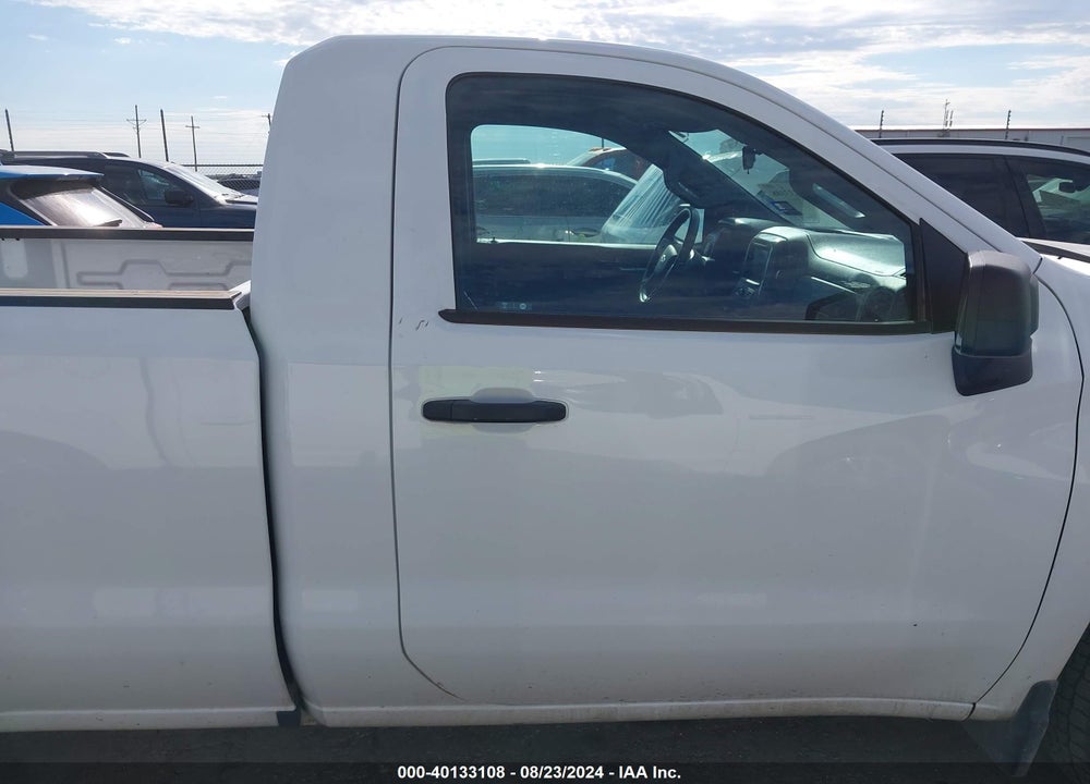 2022 CHEVROLET SILVERADO 1500 2WD REGULAR CAB LONG BED WT VIN: 3GCNAAEK8NG690053