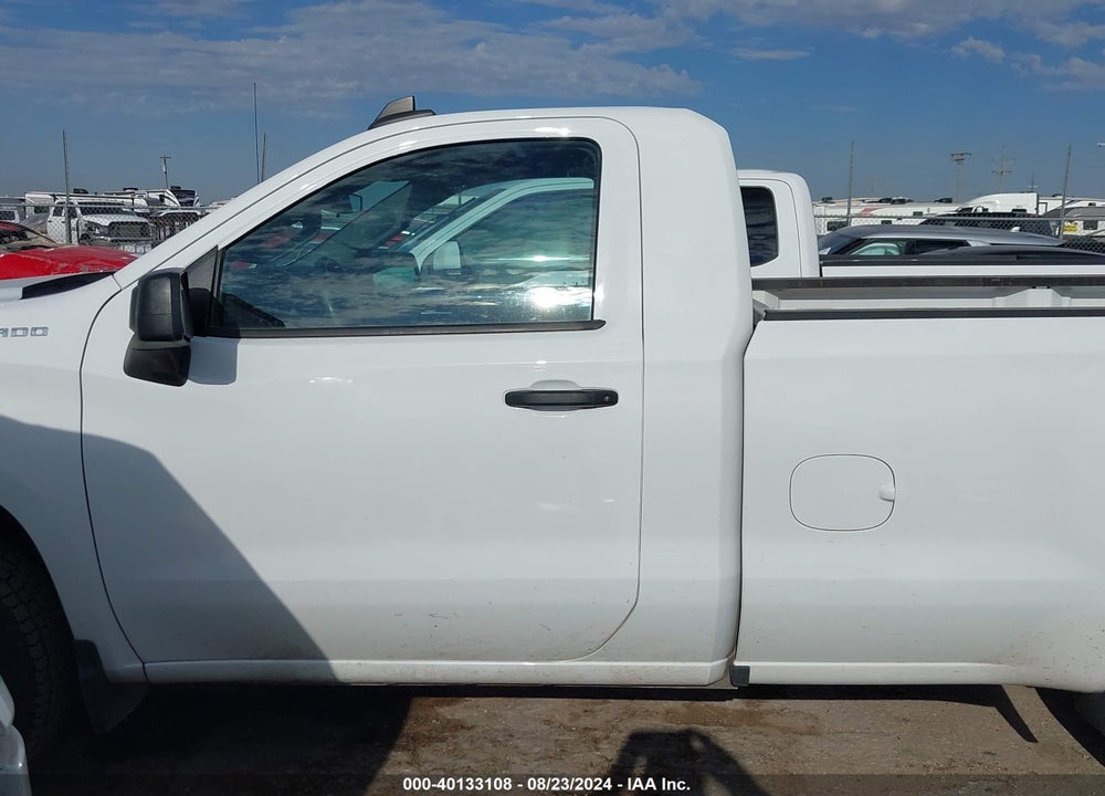 2022 CHEVROLET SILVERADO 1500 2WD REGULAR CAB LONG BED WT VIN: 3GCNAAEK8NG690053
