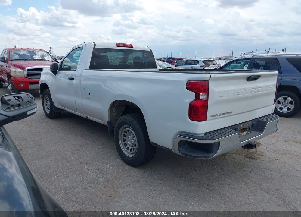2022 CHEVROLET SILVERADO 1500 2WD REGULAR CAB LONG BED WT VIN: 3GCNAAEK8NG690053