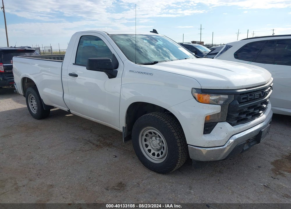 2022 CHEVROLET SILVERADO 1500 2WD REGULAR CAB LONG BED WT VIN: 3GCNAAEK8NG690053