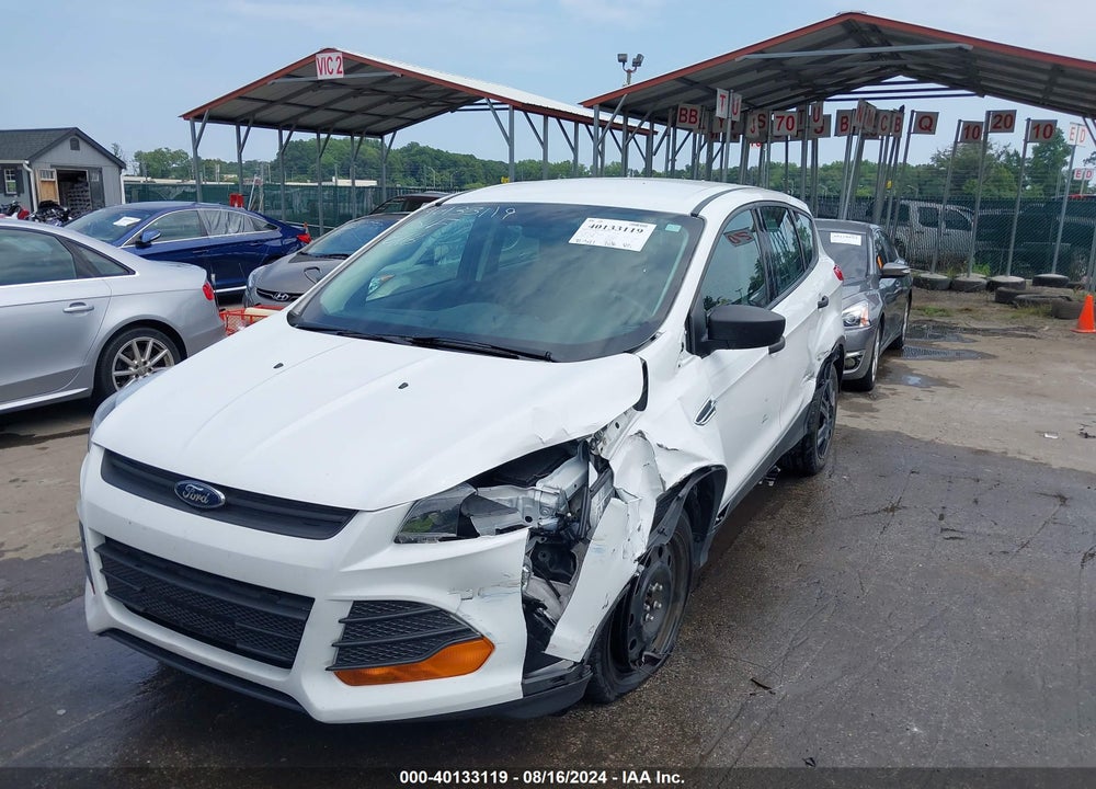 2015 FORD ESCAPE S VIN: 1FMCU0F72FUB89687