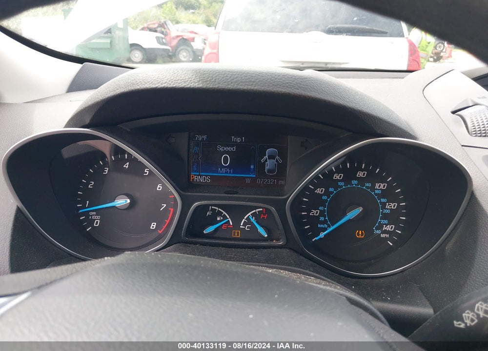 2015 FORD ESCAPE S VIN: 1FMCU0F72FUB89687