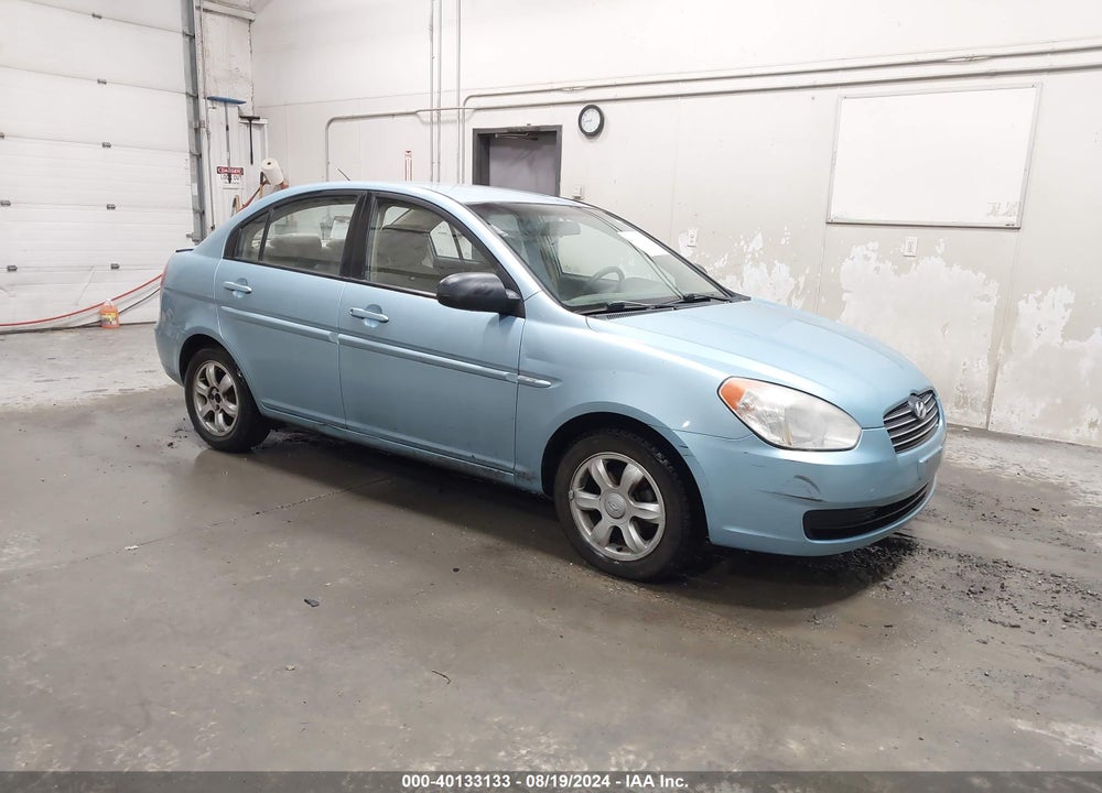 2006 HYUNDAI ACCENT GLS VIN: KMHCN46C86U049449
