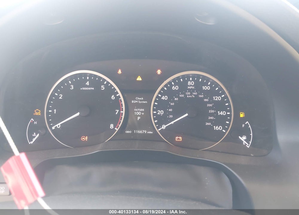 2013 LEXUS ES 350 VIN: JTHBK1GG2D2055084
