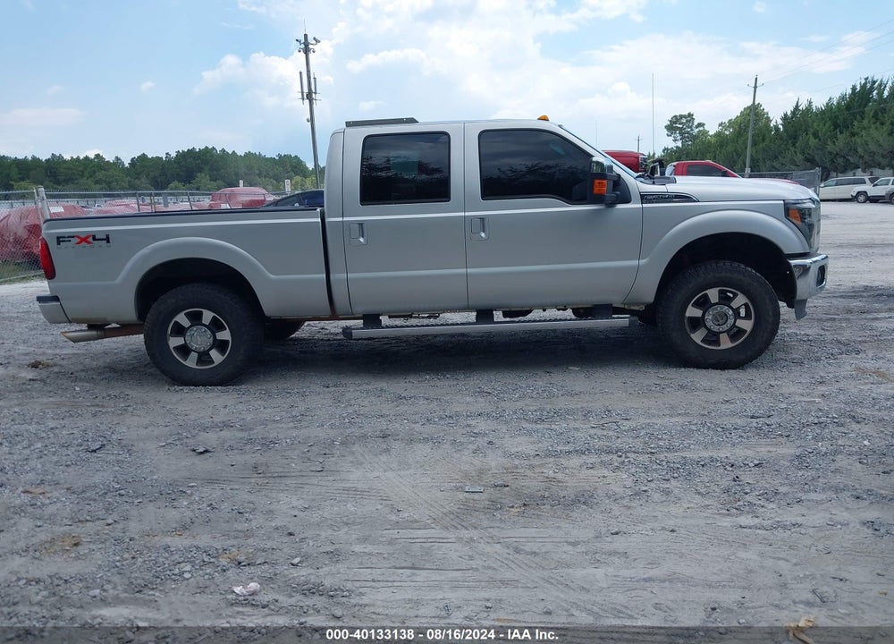 2011 FORD F-250 LARIAT VIN: 1FT7W2B63BEA16953