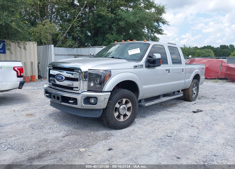 2011 FORD F-250 LARIAT VIN: 1FT7W2B63BEA16953