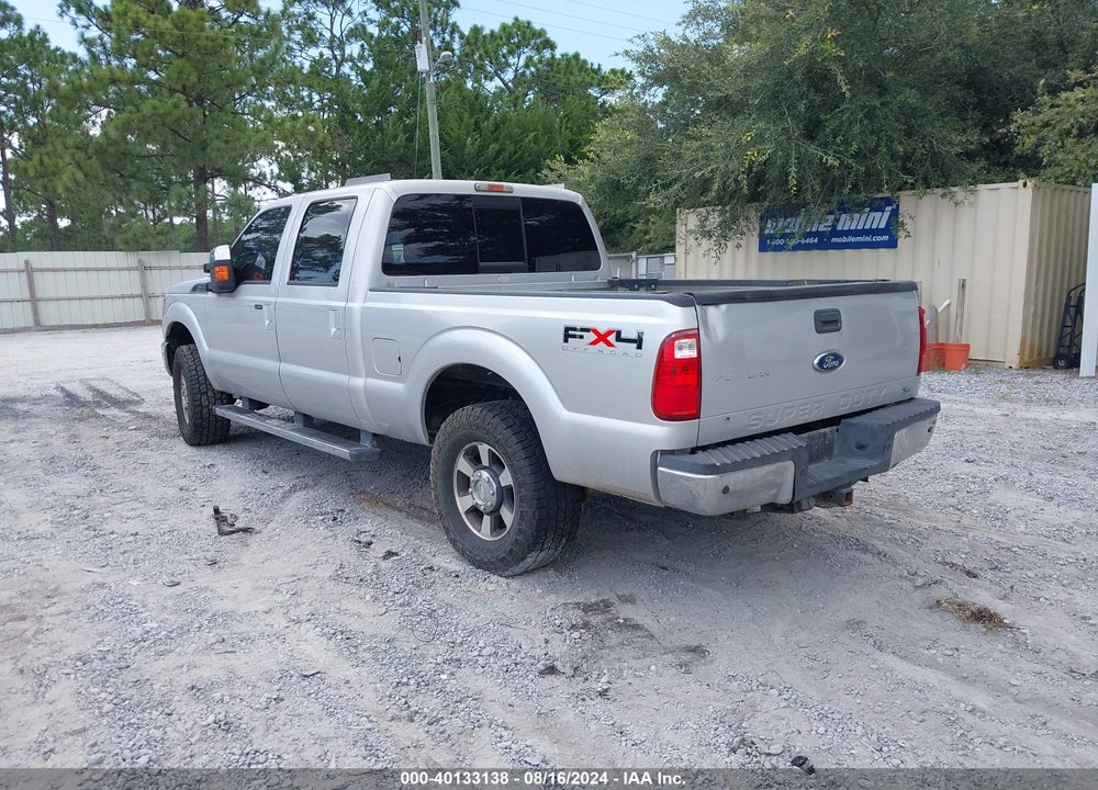 2011 FORD F-250 LARIAT VIN: 1FT7W2B63BEA16953