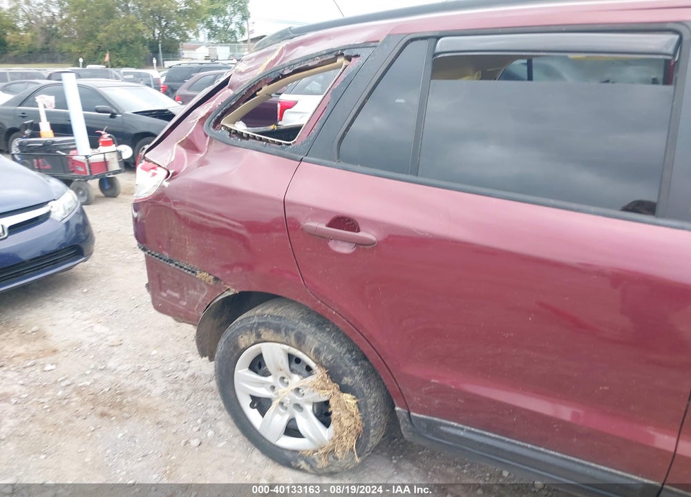 2009 HYUNDAI SANTA FE GLS VIN: 5NMSG13D79H332992