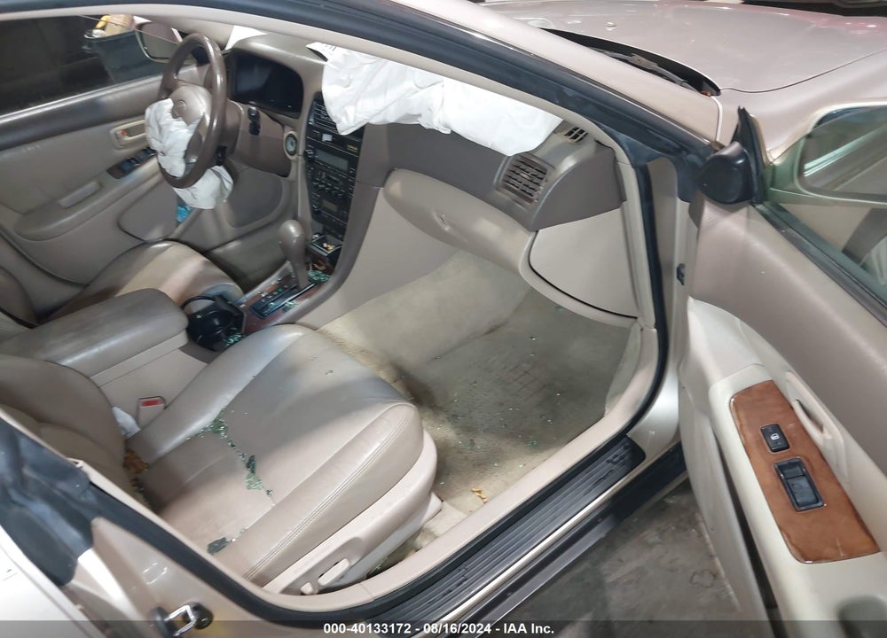 1999 LEXUS ES 300 VIN: JT8BF28G3X5059303
