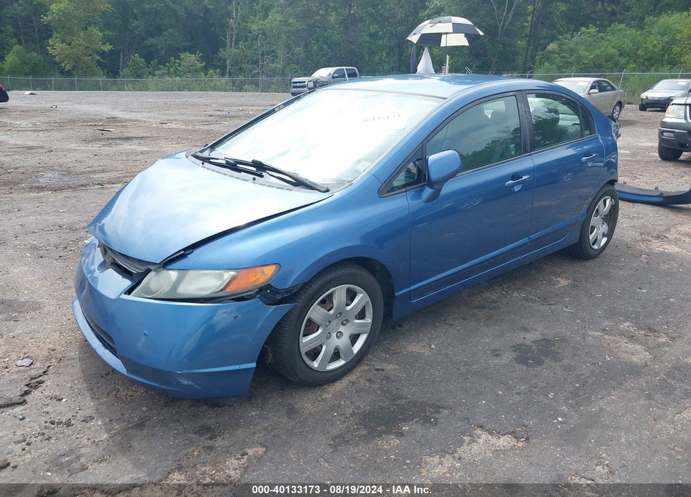 2008 HONDA CIVIC SDN LX VIN: 1HGFA16508L086003