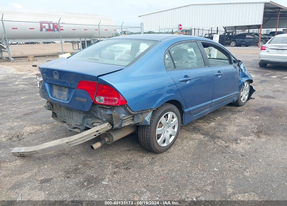 2008 HONDA CIVIC SDN LX VIN: 1HGFA16508L086003