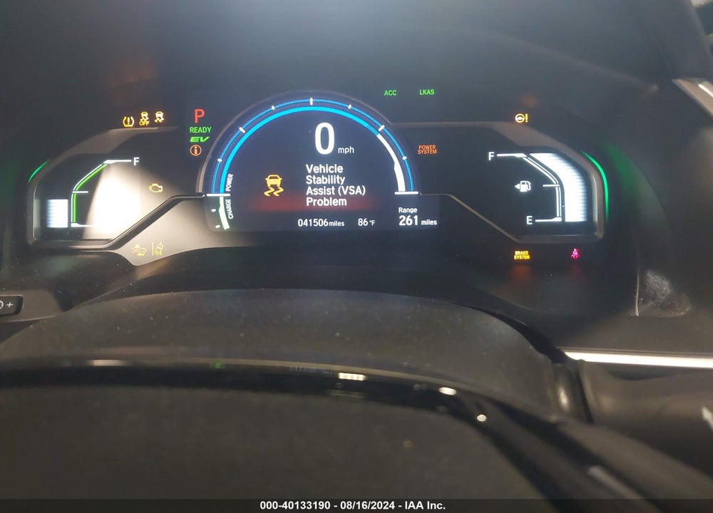 2021 HONDA CLARITY PLUG-IN HYBRID TOURING VIN: JHMZC5F32MC001277