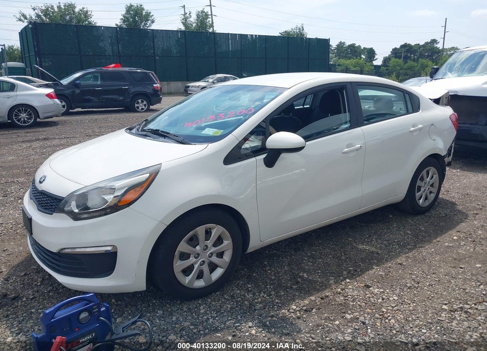 2016 KIA RIO LX VIN: KNADM4A30G6689497