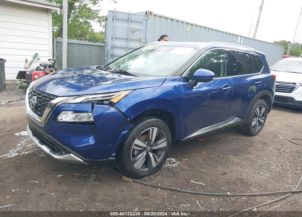 2021 NISSAN ROGUE PLATINUM INTELLIGENT AWD VIN: JN8AT3DD2MW317635