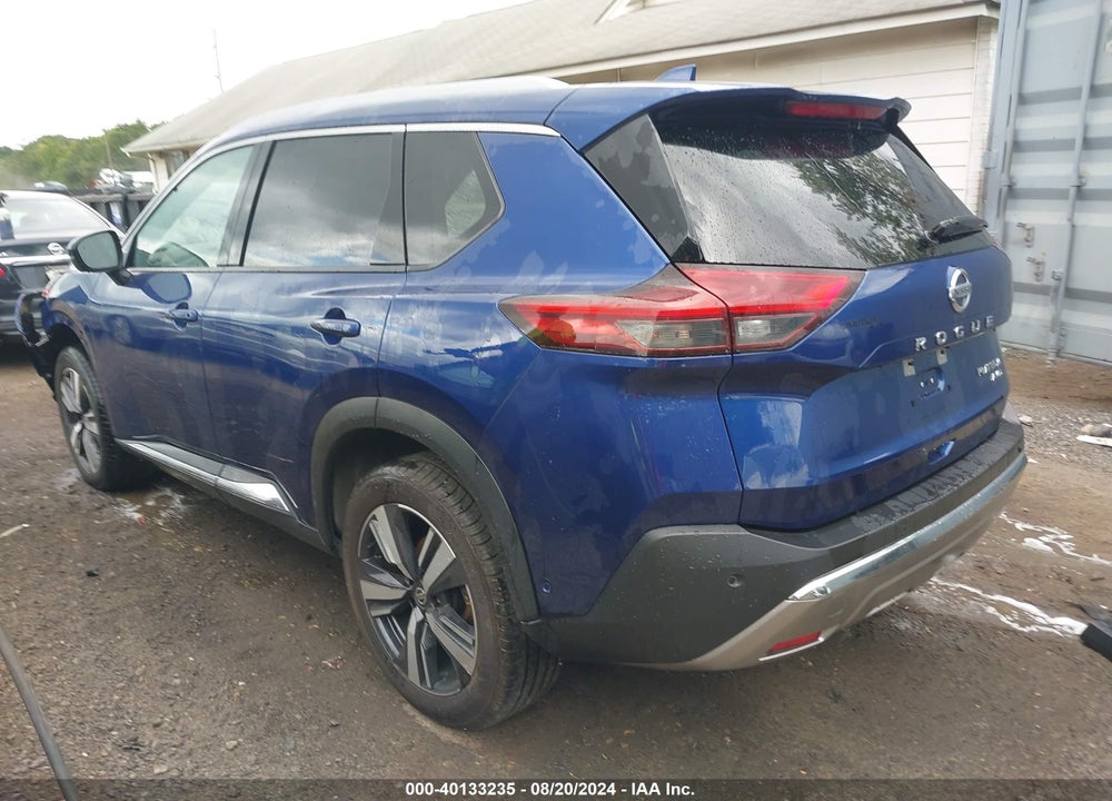 2021 NISSAN ROGUE PLATINUM INTELLIGENT AWD VIN: JN8AT3DD2MW317635