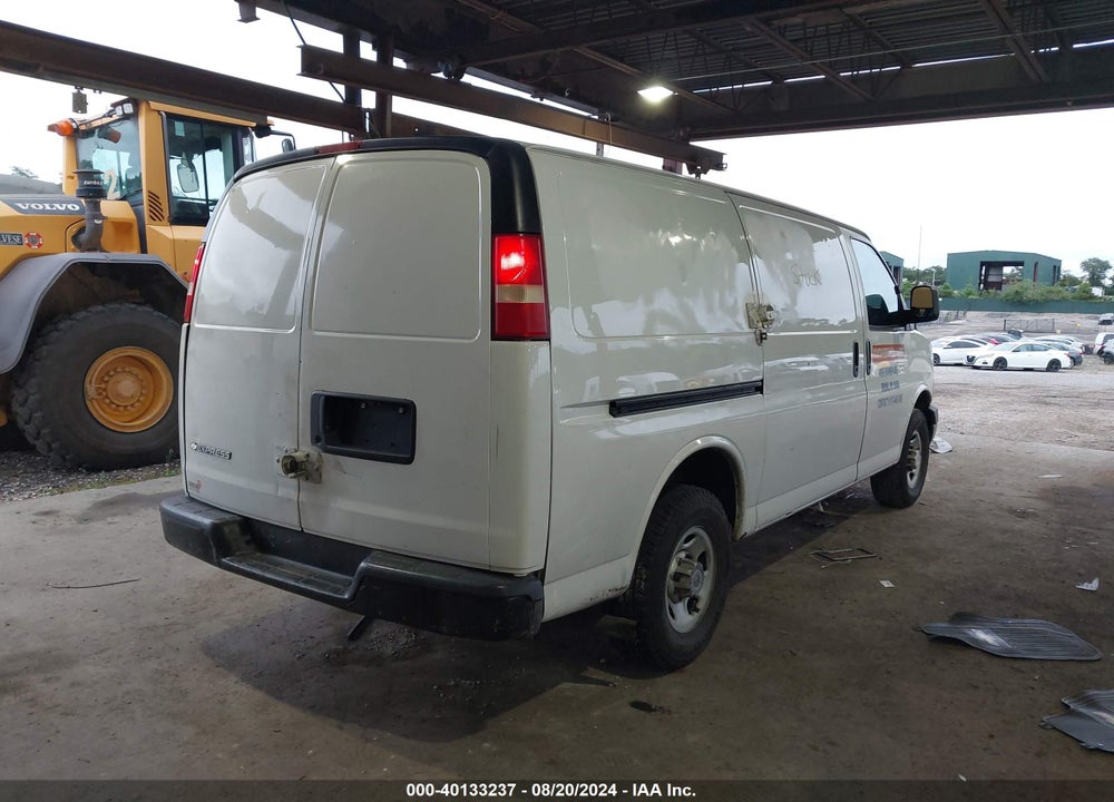 2012 CHEVROLET EXPRESS 2500 WORK VAN VIN: 1GCWGFCA2C1140093