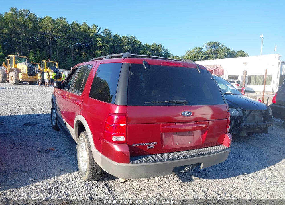 2002 FORD EXPLORER XLT VIN: 1FMDU63E52UA82833