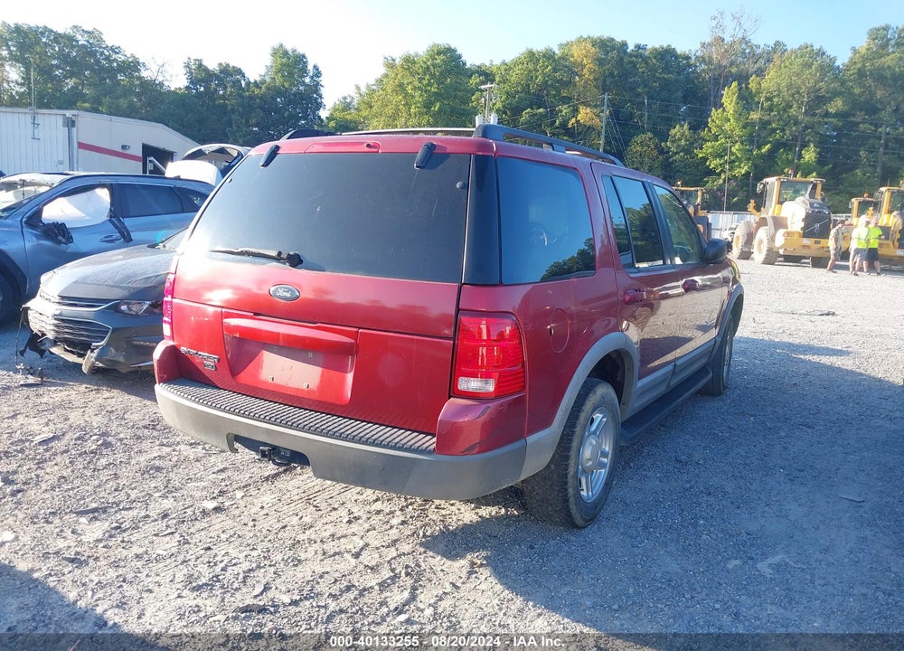 2002 FORD EXPLORER XLT VIN: 1FMDU63E52UA82833
