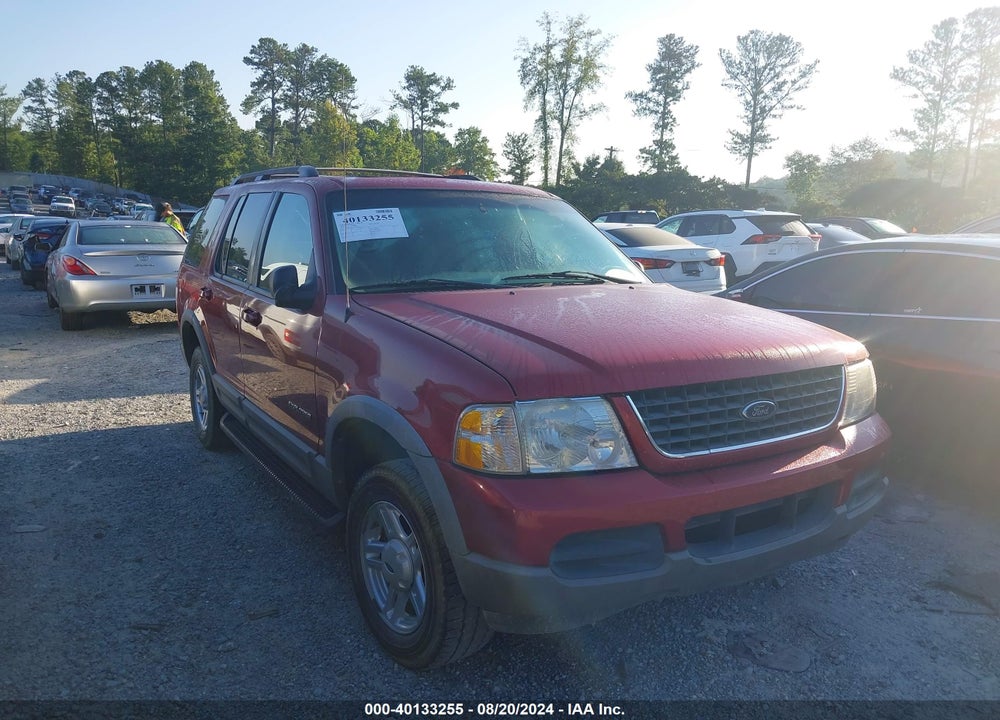 2002 FORD EXPLORER XLT VIN: 1FMDU63E52UA82833