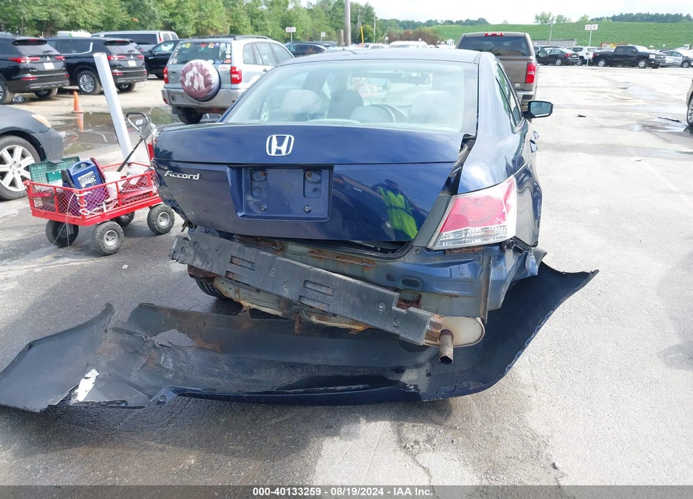 2009 HONDA ACCORD 2.4 LX VIN: 1HGCP263X9A130205